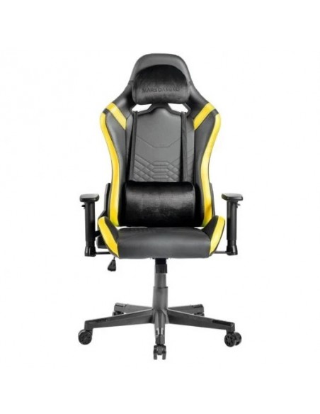 Mars Gaming MGC-Pro Cuero PU Silla Gaming Negro/Amarillo