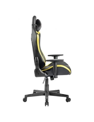 Mars Gaming MGC-Pro Cuero PU Silla Gaming Negro/Amarillo