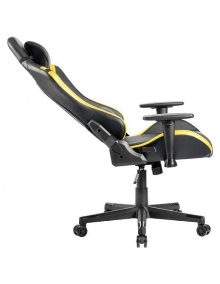 Mars Gaming MGC-Pro Cuero PU Silla Gaming Negro/Amarillo