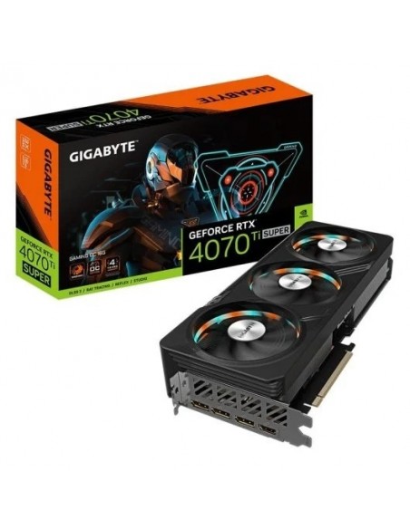 Gigabyte GeForce RTX 4070 Ti SUPER GAMING OC 16GB GDDR6X DLSS3 Tarjeta Gráfica
