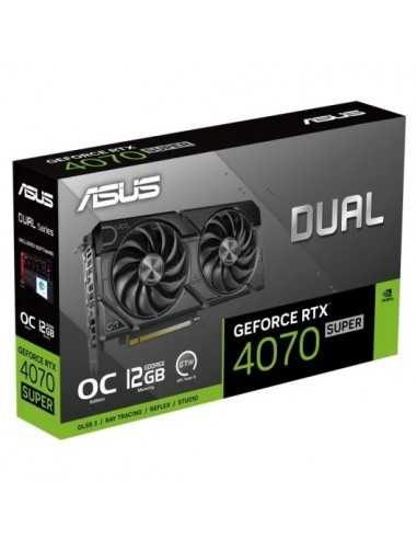 Asus Dual GeForce RTX 4070 SUPER EVO OC Edition 12GB GDDR6X DLSS3 Tarjeta Gráfica