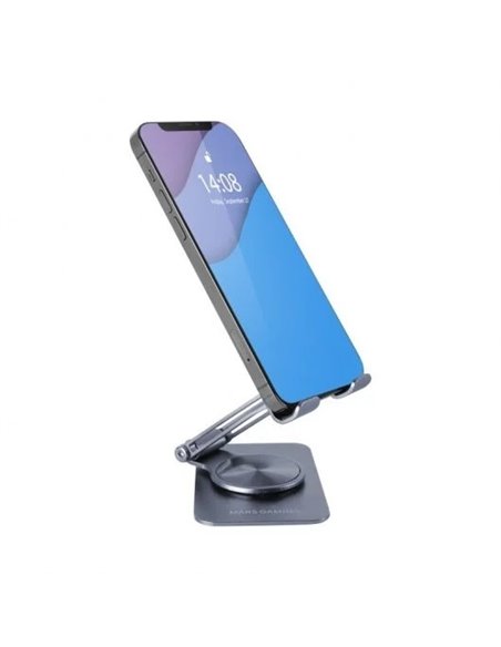 Mars Gaming MA-RSS Soporte 360º Plegable para Smartphone de Aluminio Gris Oscuro