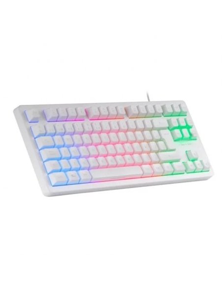 Mars Gaming MK023 TKL H-Mech Teclado Gaming FRGB Blanco