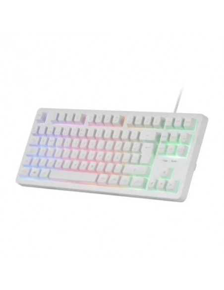 Mars Gaming MK023 TKL H-Mech Teclado Gaming FRGB Blanco