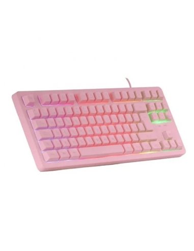 Mars Gaming MK023 TKL H-Mech Teclado Gaming FRGB Rosa
