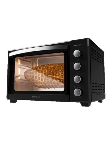 Cecotec Bake&Toast 4500 Black Gyro. Horno Sobremesa de Convección de 2000 W, Capacidad 45L