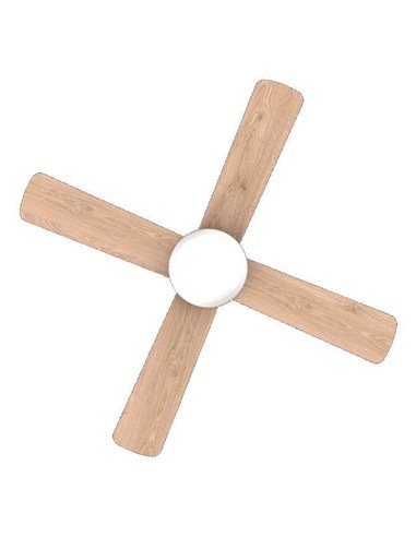 Cecotec EnergySilence Aero 4200 DC Fresh. Ventilador de Techo con Mando a Distancia, Temporizador y Luz LED 40W