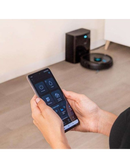 Cecotec Conga 7490 Immortal Home X-Treme Robot aspirador con navegación láser y base de autovaciado.