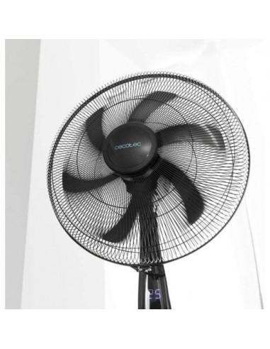 Cecotec EnergySilence 620 MaxFlow Smart. Ventilador de Pie con Mando a Distancia y Temporizador 70W