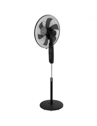 Cecotec EnergySilence 610 MaxFlow Control. Ventilador de Pie con Mando a Distancia y Temporizador 70W