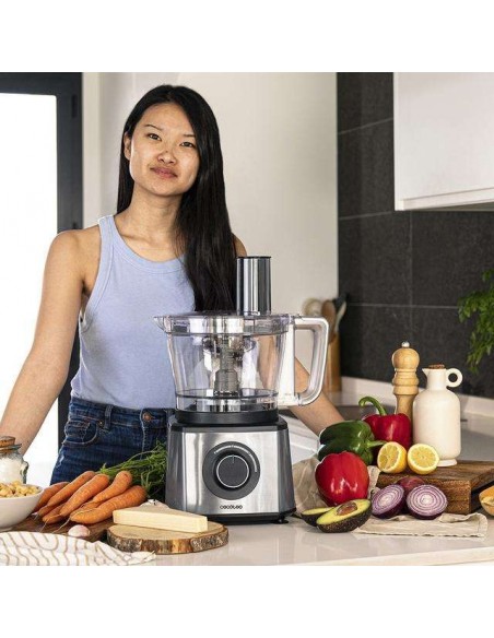 Cecotec Paprika 2000 Procesador de Alimentos Acero Inoxidable 2000W