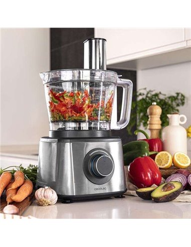 Cecotec Paprika 2000 Procesador de Alimentos Acero Inoxidable 2000W