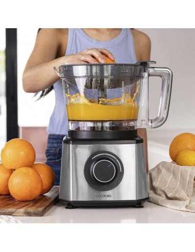 Cecotec Paprika 2000 Procesador de Alimentos Acero Inoxidable 2000W