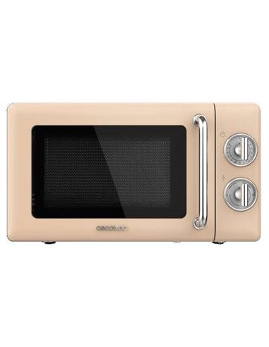 Cecotec ProClean 3010 Retro Beige Microondas 20L 700W