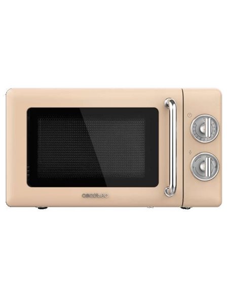 Cecotec ProClean 3010 Retro Beige Microondas 20L 700W
