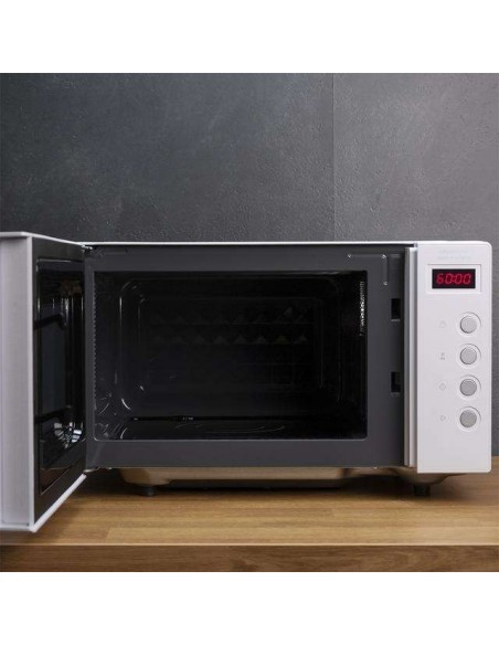 Cecotec GrandHeat 2000 Flatbed White. Microondas sin plato 20L 700W