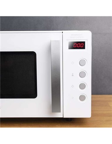 Cecotec GrandHeat 2000 Flatbed White. Microondas sin plato 20L 700W