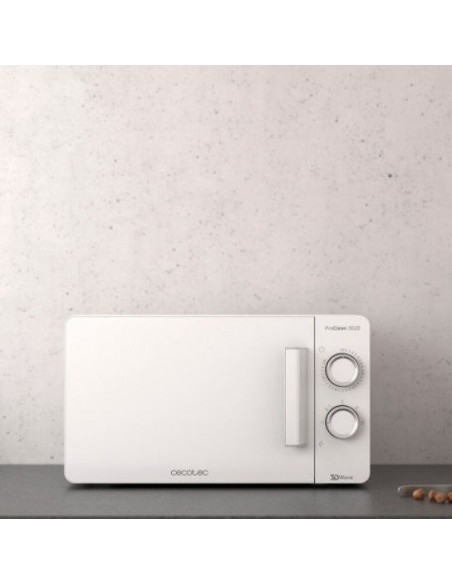 Cecotec ProClean 3020. Microondas Revestimiento Ready2Clean 20L 700W