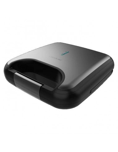 Cecotec Rock’nToast Combo Sandwichera de 2 sándwiches en acero inoxidable 800W