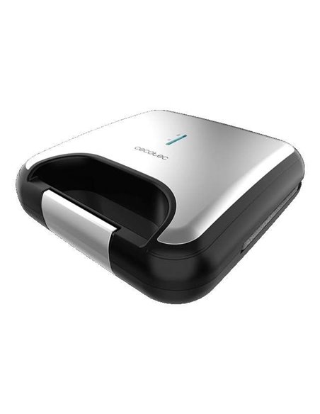 Cecotec Rock'nToast Classic + Sandwichera de 2 sándwiches en acero inoxidable 800W