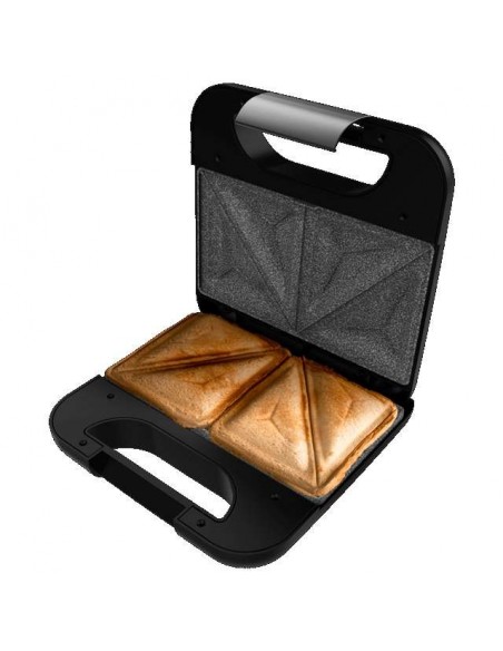 Cecotec Rock'nToast Classic + Sandwichera de 2 sándwiches en acero inoxidable 800W