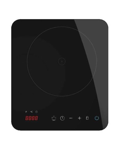 Cecotec Full Magma Single Placa de inducción digital con vidrio de seguridad