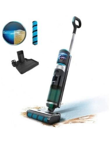 Cecotec FreeGo Wash&Vacuum Fregona eléctrica sin cables de 200 W. Friega y Aspira a la vez