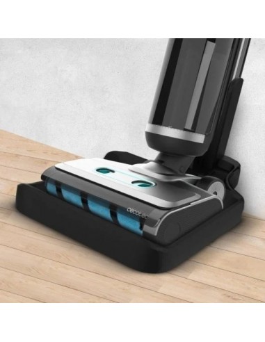 Cecotec FreeGo Wash&Vacuum Fregona eléctrica sin cables de 200 W. Friega y Aspira a la vez