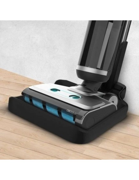 Cecotec FreeGo Wash&Vacuum Fregona eléctrica sin cables de 200 W. Friega y Aspira a la vez