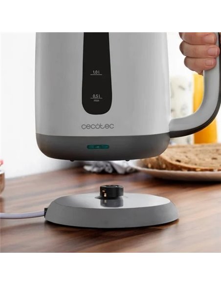 Cecotec ThermoSense 170. Hervidor de Agua Eléctrico Libre de BPA 1.7L 2200W