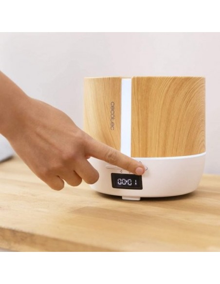 Cecotec PureAroma 550 Connected White Woody. Difusor de aromas con Capacidad 500ml