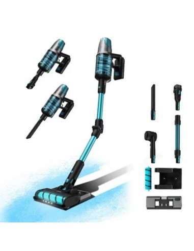 Cecotec Conga Rockstar 7500 Astral ErgoWet Animal Aspirador escoba sin cables sin bolsa 4en1 680W