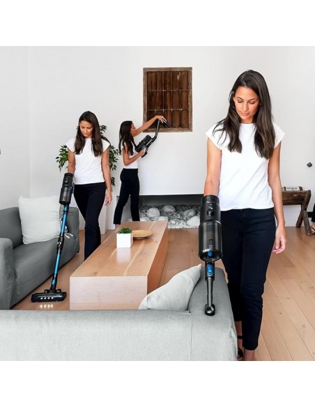 Cecotec Conga Rockstar 990 X-Treme Ergoflex. Aspirador Escoba sin Cable 3en1 480W Motor Digital Brushles