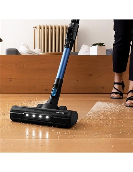 Cecotec Conga Rockstar 990 X-Treme Ergoflex. Aspirador Escoba sin Cable 3en1 480W Motor Digital Brushles