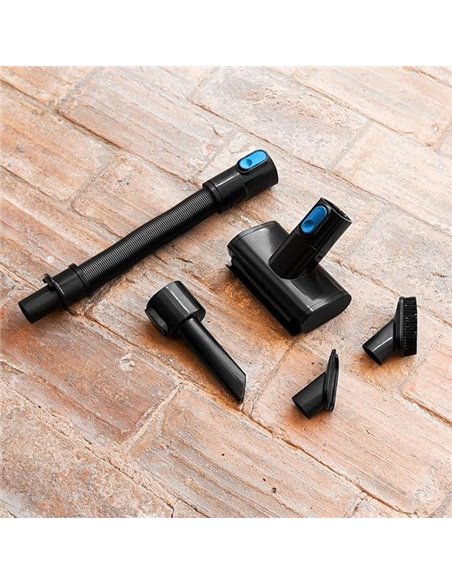 Cecotec Conga Rockstar 990 X-Treme Ergoflex. Aspirador Escoba sin Cable 3en1 480W Motor Digital Brushles