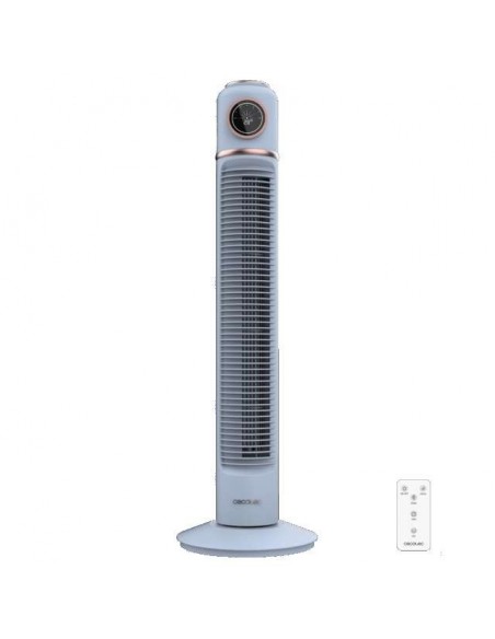 Cecotec EnergySilence 1090 Skyline Retro Smart Blue Ventilador de torre de 32" con 40W