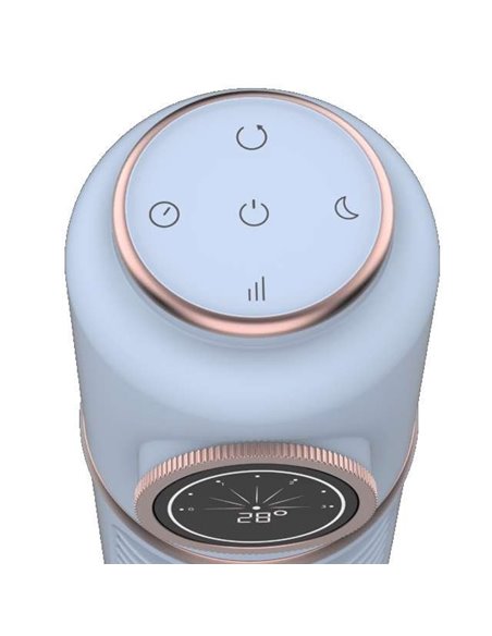 Cecotec EnergySilence 1090 Skyline Retro Smart Blue Ventilador de torre de 32" con 40W