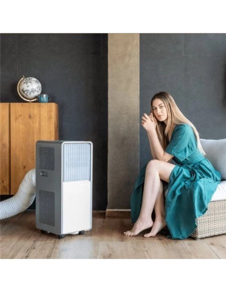Cecotec ForceClima 12850 Style Heating Connected Aire acondicionado portátil 12000 BTU con bomba de calor