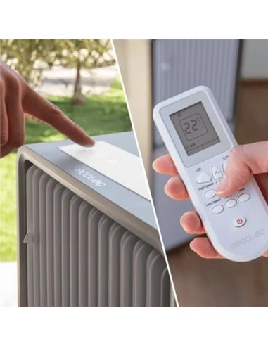 Cecotec ForceClima 12850 Style Heating Connected Aire acondicionado portátil 12000 BTU con bomba de calor
