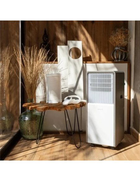 Cecotec ForceClima 12850 Style Heating Connected Aire acondicionado portátil 12000 BTU con bomba de calor