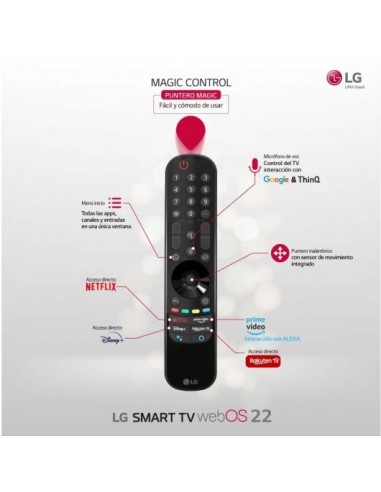 LG 43UQ76906LE LED UltraHD 4K HDR10 Pro 43" Blanco Televisor