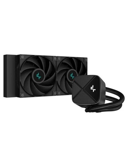 DeepCool LS520 S Zero Dark Kit de Refrigeración Líquida 240mm Negro