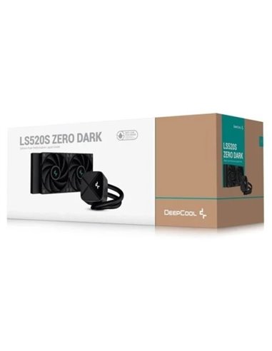 DeepCool LS520 S Zero Dark Kit de Refrigeración Líquida 240mm Negro