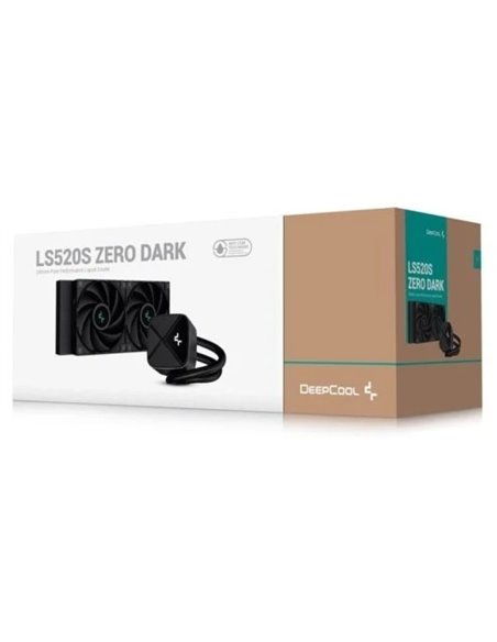 DeepCool LS520 S Zero Dark Kit de Refrigeración Líquida 240mm Negro