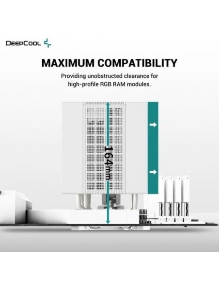 DeepCool ASSASSIN 4S Ventilador CPU 140mm Blanco