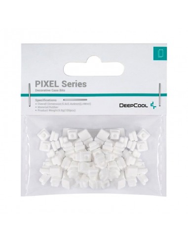 DeepCool PIXEL Series Gomas 100 Unidades Blanco