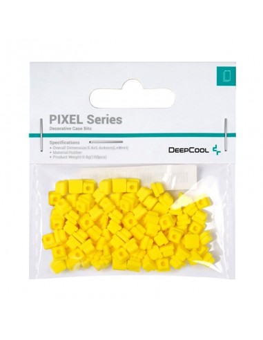 DeepCool PIXEL Series Gomas 100 Unidades Amarillo