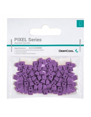DeepCool PIXEL Series Gomas 100 Unidades Púrpura
