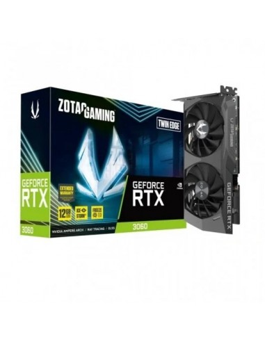 Zotac Gaming GeForce RTX 3060 Twin Edge LHR 12GB GDDR6 Tarjeta Gráfica