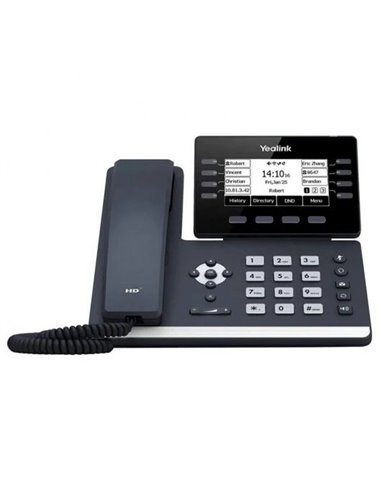 Yealink SIP-T53W Teléfono VoIP Negro